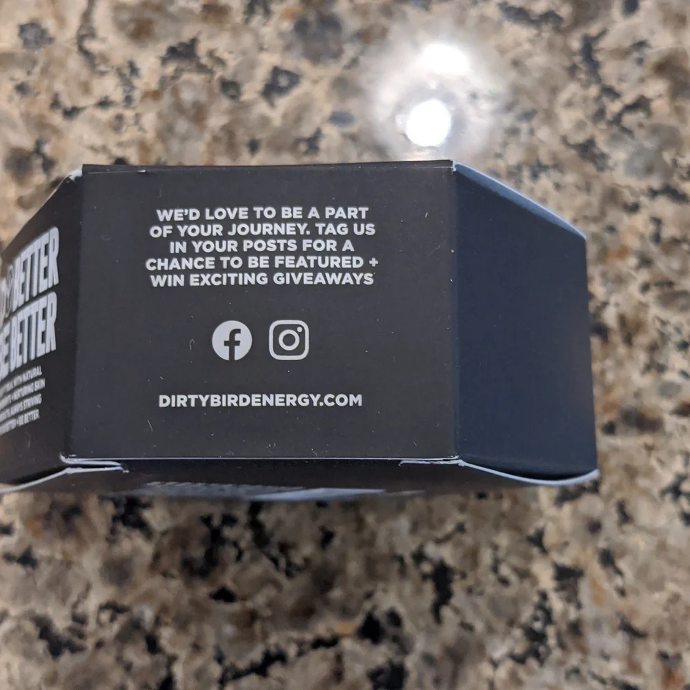 Mens Soap Bar Caffeinated Energy Replenish Natural Dirtybird NIB Shower